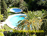 Jardines del Mar Marbella rental apartment swimming pools